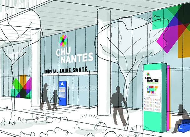 Le futur hôpital du CHU de Nantes s'appellera hôpital Loire Santé