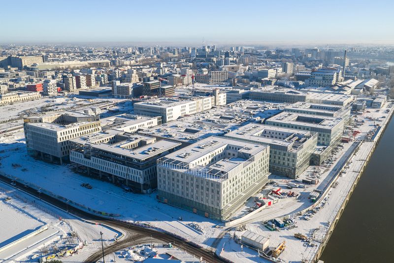 Le chantier de l'hôpital Loire Santé en images – janvier 2026